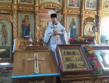 Поздравления с 18-летием назначения настоятелем Донского храма г. Новошахтинска принял протоиерей Роман Амплеев