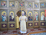 Преосвященнейший епископ Симон с архипастырским визитом посетил храм Архистратига Михаила пос. Соколово-Кундрюченский г. Новошахтинска