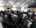 Священнослужитель Шахтинской епархии провел беседу с военнослужащими 150 Дивизии