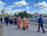 Пасхальный крестный ход вновь состоялся в станице Боковской
