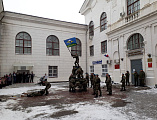 Благочинный Каменск-Шахтинского округа принял участие в торжественной встрече военнослужащих 7-ой гвардейской Краснознаменной орденов Суворова и Кутузова десантно-штурмовой дивизии (горной)