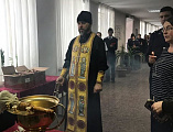 «Заупокойная панихида, отслуженная настоятелем Свято-Пантелеимоновского храма иеромонахом Димитрием (Яроцким), по невинноубиенным казакам и их семьям в годы геноцида казачьего народа»