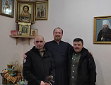 Встреча и дружеское общение с казаками станицы Мало-Несветаевской