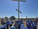 Крестный ход в станице Боковской