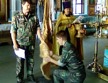 Верстание в казаки состоялось в храме Покрова Пресвятой Богородицы г. Шахты