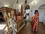 В пятницу Светлой седмицы Преосвященнейший епископ Симон совершил Божественную литургию в храме Святой Троицы города Каменск-Шахтинский