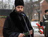 Протоиерей Сергий Яценко принял участие в митинг, посвященном 31-й годовщине вывода советских войск из Афганистана