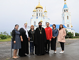 Курсы каллиграфии для педагогов воскресной школы проходят при Покровском кафедральном соборе города Шахты