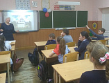 Педагог воскресной школы Свято-Никольского храма провела урок на тему «Культурное наследие христианской Руси» для учеников 5-х классов школы № 1 ст. Обливской