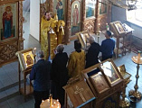 Духовно-просветительская беседа состоялась в храме Донской иконы Божией Матери