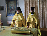 В день престольного праздника Преосвященнейший епископ Симон совершил Божественную литургию в храме святого равноапостольного князя Владимира города Шахты