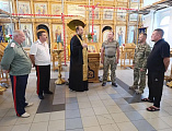 Духовник станицы Мало-Несветаевской провёл беседу с казаками