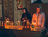 Епископ Симон совершил вечерню с чином прощения в Покровском кафедральном соборе г. Шахты