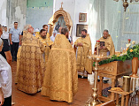Престольный праздник в храме святителя Тихона Задонского