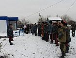 В день поселка Малая Сопка прошло открытие и освящение памятника войнам Великой Отечественной войны