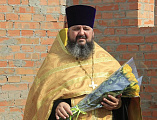 Преосвященнейший епископ Симон совершил «Чин, бываемый при основании церкви и водружении креста» на месте строительства храма преподобномученицы Елисаветы в г. Гуково