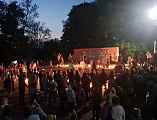 В поселке Чертково состоялась акция Свеча памяти