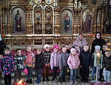 Детский сад «Берёзка» посетил Свято-Успенский храм станицы Гундоровской