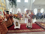 В пятницу Светлой седмицы Преосвященнейший епископ Симон совершил Божественную литургию в храме Святой Троицы города Каменск-Шахтинский