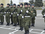 Иеромонах Николай (Наметышев) напутствовал принявших присягу солдат