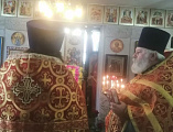 Иерей Евгений Литвиненко и прихожане Ажиновского храма совершили паломническую поездку на престольный праздник в день памяти священномученика Захария Лобова