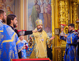 С сонмом архиереев Православной Церкви епископ Симон принял участие в торжествах по случаю празднования Донской иконы Божией Матери
