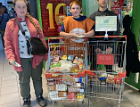В Гуково прошёл продуктовый марафон «Корзина доброты»