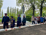 Благочинный Зверево-Никольского округа принял участие в митинге ко Дню Великой Победы
