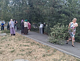 В Свято-Покровском храме города Шахты состоялся субботник и молебен о сохранении творения Божия