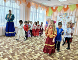 Пасхальный утренник в детском саду станицы Обливской