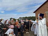 Престольный праздник отметили в храме Чуда Архистратига Михаила хутора Пономарёв   