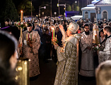 Светлое Христово Воскресение встретили в Покровском кафедральном соборе города Шахты