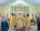 Преосвященнейший епископ Симон с архипастырским визитом посетил храм праведного Иосифа Обручника города Шахты