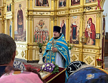 Престольный праздник молитвенно отметил приход Успенского храма станицы Калитвенской