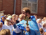 В храме архистратига Михаила пос. Каменоломни Октябрьского района совершен молебен на начало учебного года
