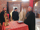 Правящий архиерей Шахтинской епархии Преосвященнейший епископ Симон с архипастырским визитом посетил Багаевское благочиние
