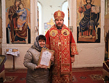 Во вторник Светлой седмицы Преосвященнейший епископ Симон с архипастырским визитом посетил храм слободы Позднеевка в честь Архистратига Михаила, где архиерей до принятия епископского сана служил настоятелем