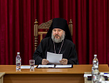 Преосвященнейший епископ Симон возглавил работу Епархиального совета