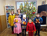 В воскресной школе «Азы Православия» Донецкого Успенского Архиерейского подворья прошло Рождественское представление