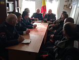 Иерей Павел Лукошкин принял участие в работе юртового совета атаманов Глубокинского юрта