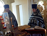 Соборное богослужение духовенства Чернышевского округа состоялось в храме Покрова Пресвятой Богородицы ст. Советская