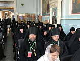 В Воскресенском Новодевичьем монастыре Санкт-Петербурга прошел форум круглого стола «Особенности устроения монашеской жизни в городских монастырях» с участием иеромонаха Димитрия (Яроцкого)