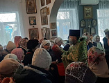 В поселке Отрадный престольный праздник в часть преподобного Серафима Саровского
