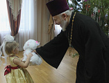 Рождественские поздравления принимают дети из реабилитационного центра-приюта г. Гуково
