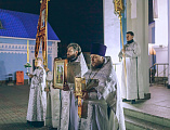 Христос Воскресе! В Покровском кафедральном соборе города Шахты встретили Светлое Христово Воскресение
