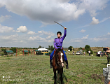 По благословению протоиерея Александра Барановского в казачьем стане прошли областные соревнования