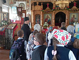 Учащиеся четвертых классов школы №2 города Миллерово посетили храм Великомученика и Целителя Пантелеимона