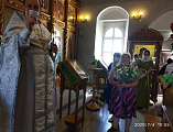 Поздравления с 16-летием иерейской хиротонии принял настоятель Донского храма г. Новошахтинска протоиерей Роман Амплеев