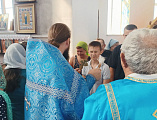 В храме Архистратига Божия Михаила города Новошахтинска благословили учащихся на новый учебный год