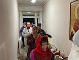 Пасхальное богослужение прошло в Никольском храме слободы Кашары